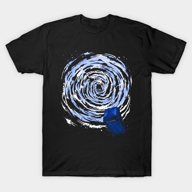 It Travels Time Too T-Shirt by zerobriant